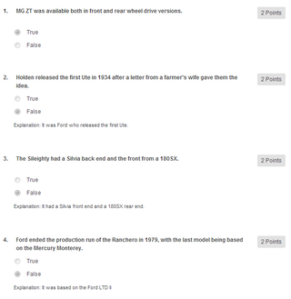 Illustration for article titled Oppo Car Trivia Quiz 2 Correct Answers.